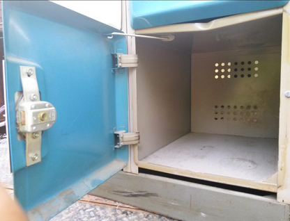 RARE VINTAGE BOWLING LOCKER 1960's - LOCK & KEY LOCKERs INDUSTRIAL SPUNK MODERN