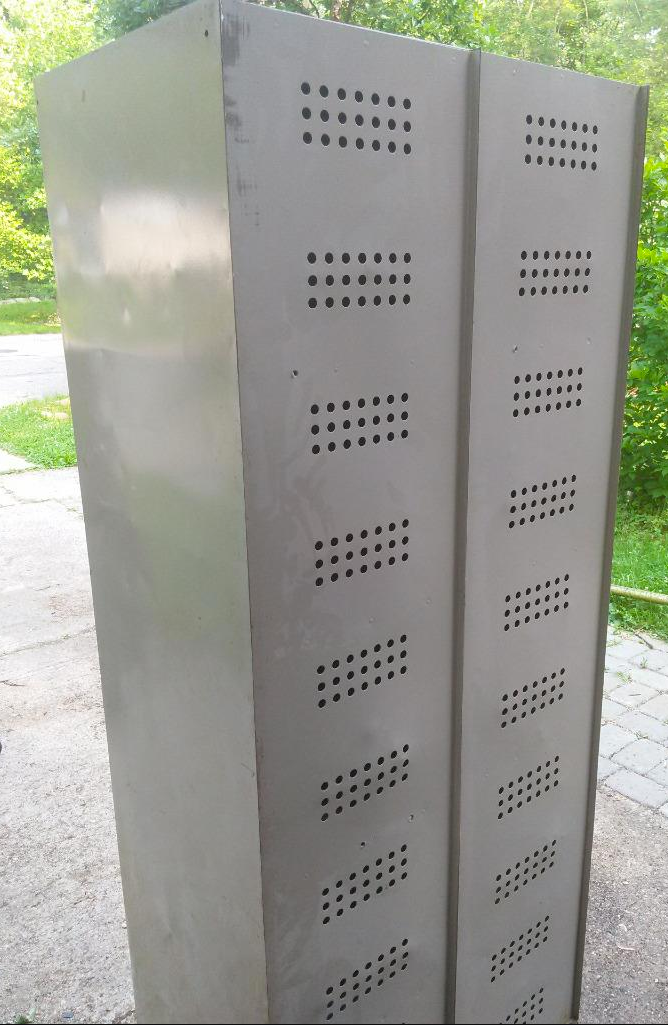 RARE VINTAGE BOWLING LOCKER 1960's - LOCK & KEY LOCKERs INDUSTRIAL SPUNK MODERN