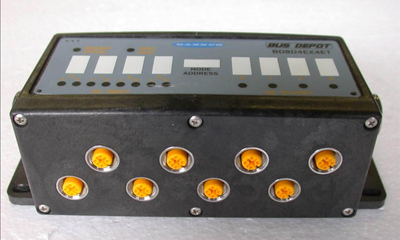 BANNER BD8D4EX4ET BUS DEPOT Advanced I/O module Fieldbus Sensor Actuator