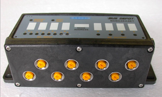 BANNER BD8D4EX4ET BUS DEPOT Advanced I/O module Fieldbus Sensor Actuator
