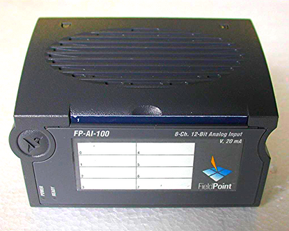 FIELDPOINT FP-AI-100 8-ch. 12-Bit ANALOG INPUT MODULE TERMINAL BASE FREE SHIP