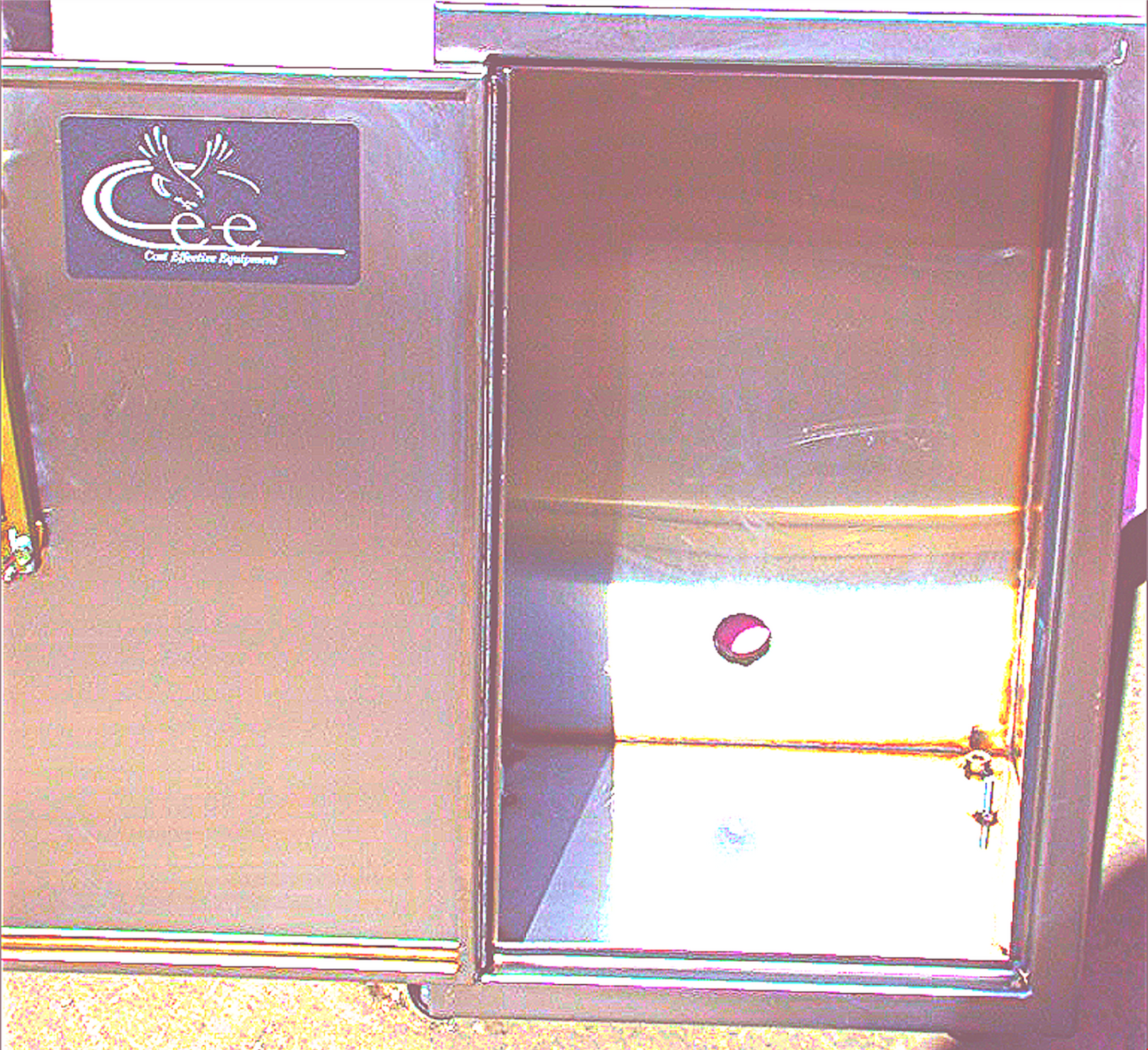 CEE WAFER SLIDE DEBOND SEMICONDUCTOR HEAVYGAUGE ST STEEL CABINET WHEELS FREESHIP