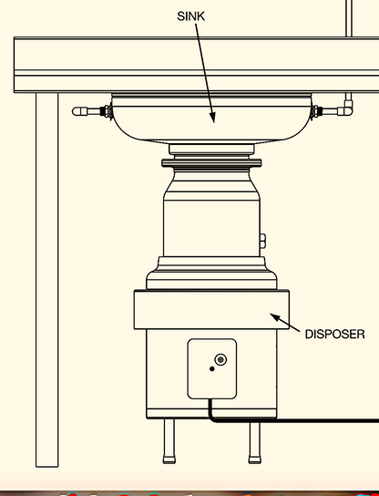 INSINKERATOR SS-150-36 1.5HP Commercial Garbage Disposal IN SINK ERATOR FREESHIP