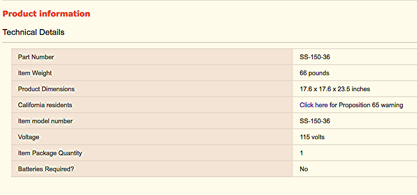 INSINKERATOR SS-150-36 1.5HP Commercial Garbage Disposal IN SINK ERATOR FREESHIP