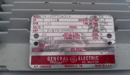 LEYBOLD TRIVAC S60A ROTARY DUAL VANE DUAL STAGE MECHANIC VACUUM PUMP 3 PHASE