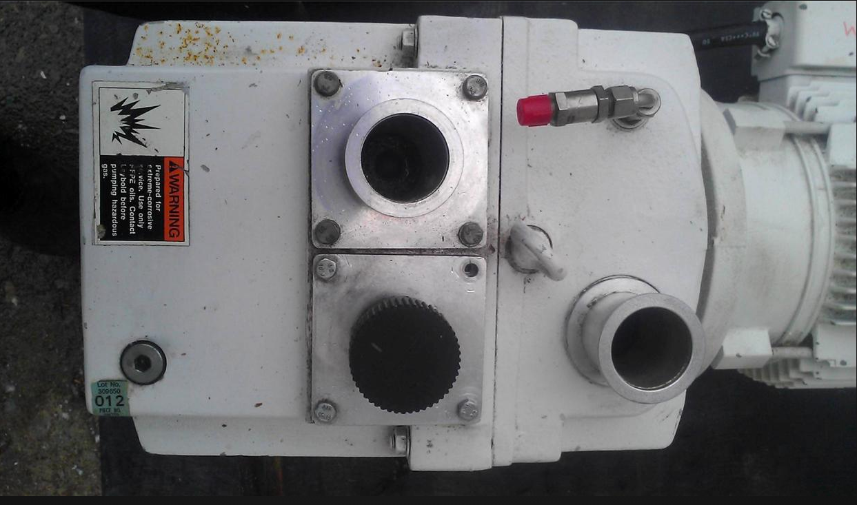 LEYBOLD TRIVAC S60A ROTARY DUAL VANE DUAL STAGE MECHANIC VACUUM PUMP 3 PHASE