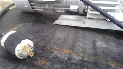 LEYBOLD TRIVAC S60A ROTARY DUAL VANE DUAL STAGE MECHANIC VACUUM PUMP 3 PHASE