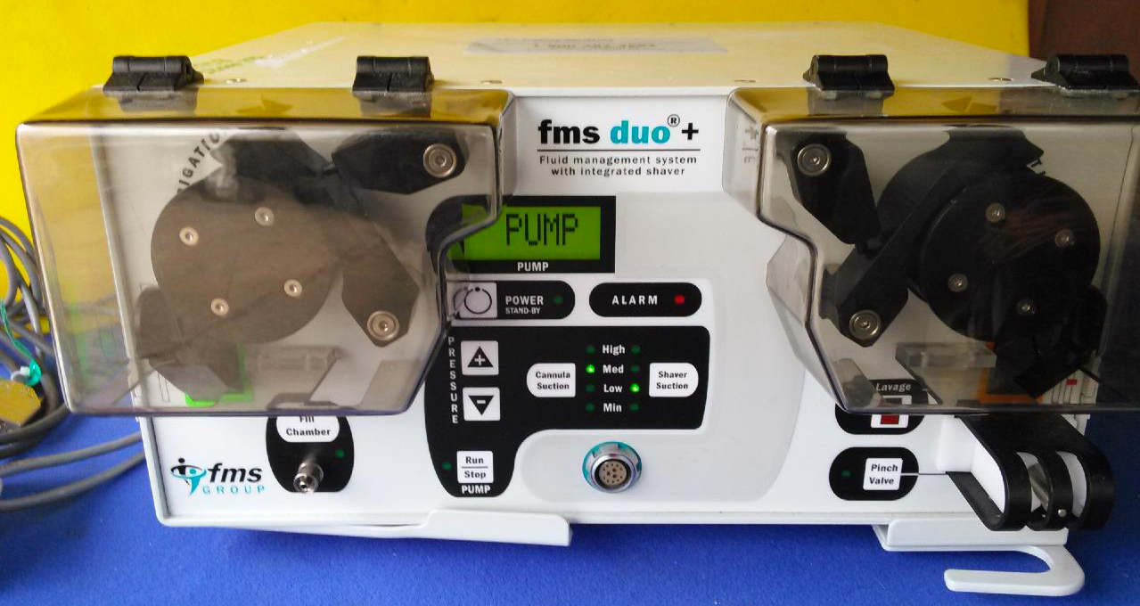 FMS DUO+ FLUID MANAGEMENT SYSTEM INTEGRATED SHAVER PEDAL 4580 LIVANTEC INTERFACE