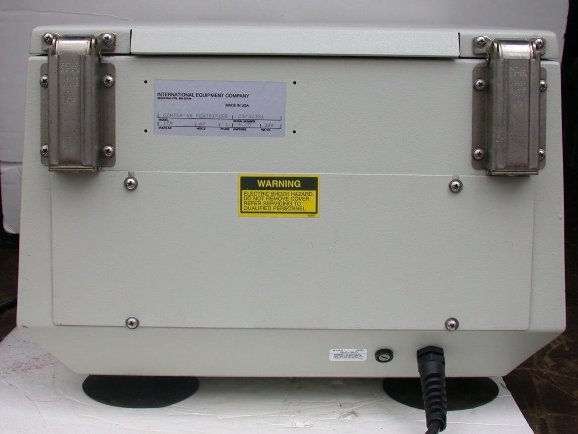 IEC CENTRA 4B BENCHTOP CENTRIFUGE NO ROTOR free shipping!