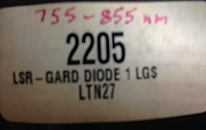 GPT GLENDALE DALLOZ SAFETY CE D 755 855 L3 GPT GOGGLES