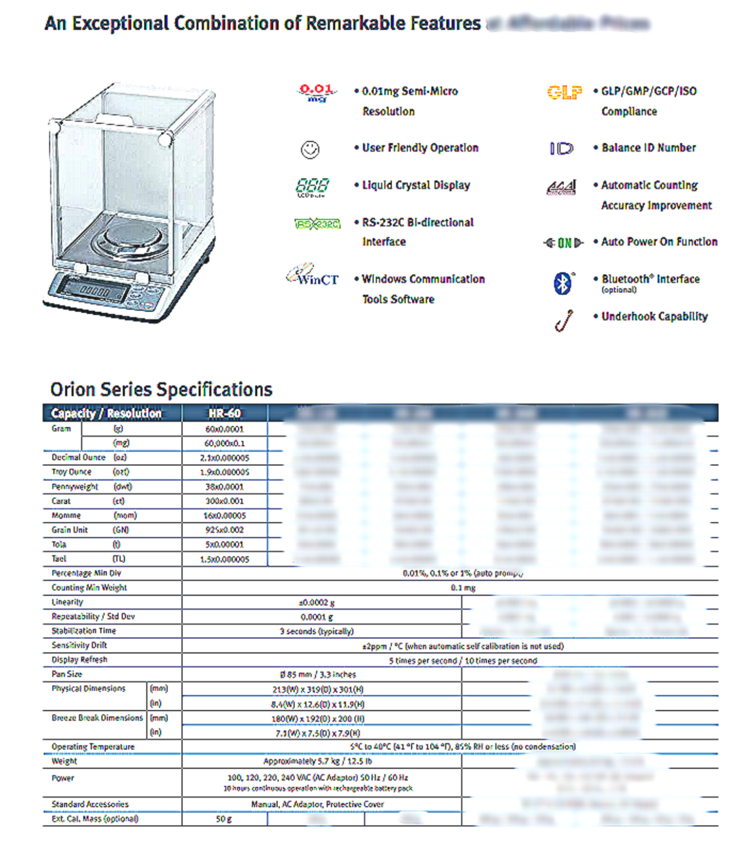 A&D HR-60 LEGAL TRADE GEM HIGH RESOLUTION DIGITAL BALANCE 0.1mg read FREESHIP