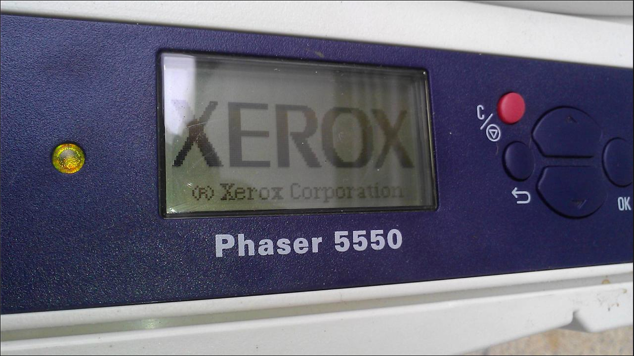 XEROX PHASER 5550 WORKGROUP LASER PRINTER & FREE COMMERCIAL USA SHIPPING