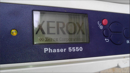 XEROX PHASER 5550 WORKGROUP LASER PRINTER & FREE COMMERCIAL USA SHIPPING