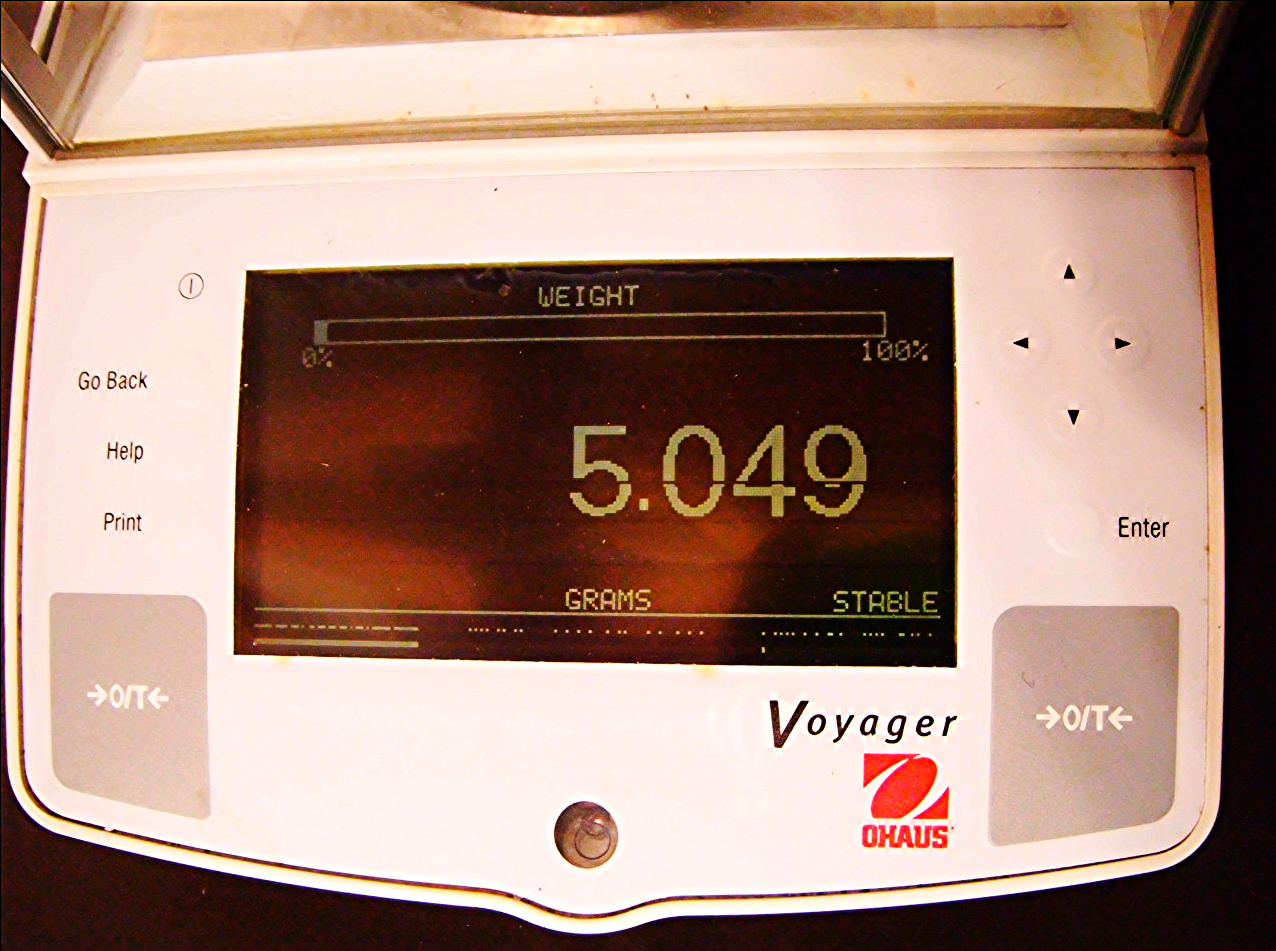 EXCELLENT OHAUS Model V02130 VOYAGER BALANCE 210g x 0.001g WATCH VIDEO FREE SHIP
