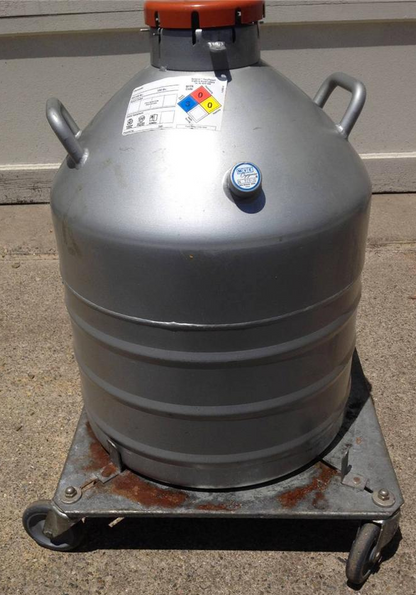 MVE CRYO BIOLOGICAL 9 CANISTER ORION ET-39 CRYOGENIC HIGH CAPACITY TANK FREESHIP