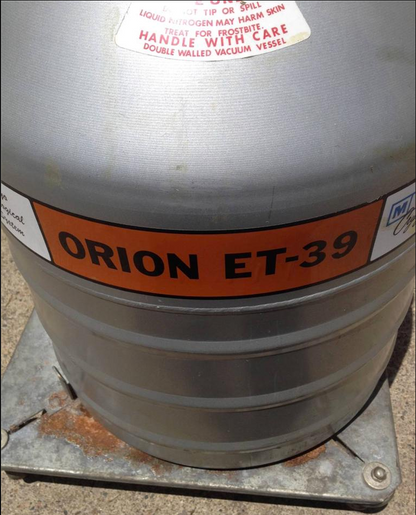 MVE CRYO BIOLOGICAL 9 CANISTER ORION ET-39 CRYOGENIC HIGH CAPACITY TANK FREESHIP