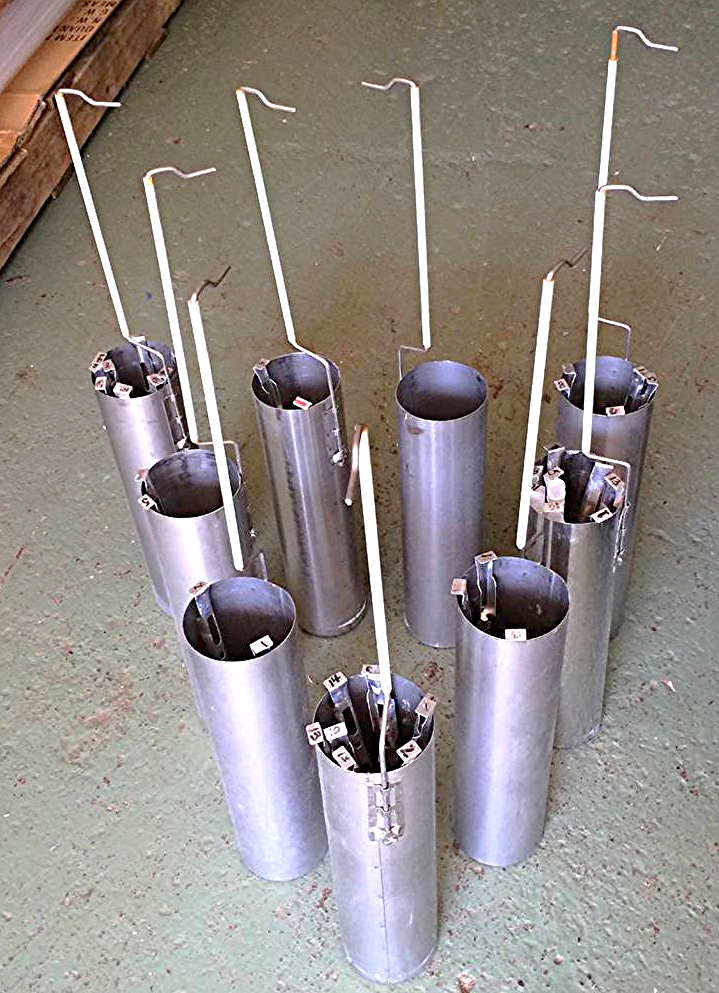 MVE CRYO BIOLOGICAL 9 CANISTER ORION ET-39 CRYOGENIC HIGH CAPACITY TANK FREESHIP