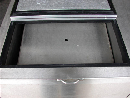 AP WYOTT MODEL FB-20M ST STEEL ICE CREAM DIP REFRIGERATOR FREEZER CASTERS FREESH