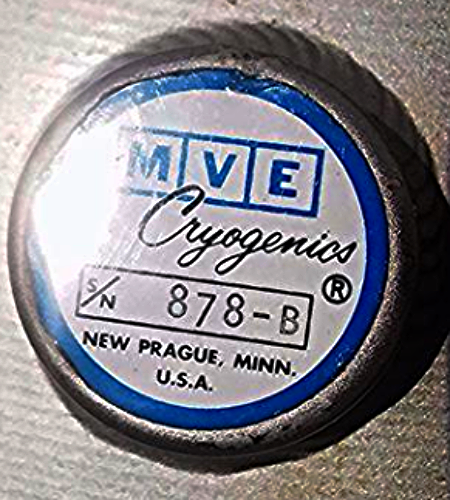 MVE CRYO BIOLOGICAL 9 CANISTER ORION ET-39 CRYOGENIC HIGH CAPACITY TANK FREESHIP
