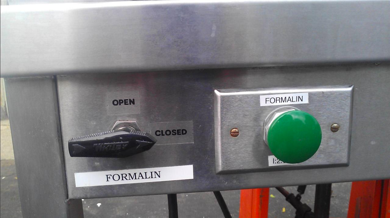 TBJ STAINL STEEL FORMALIN HOOD ENCLOSURE VETERINARY AUTOPSY WORKSTATION FREESHIP