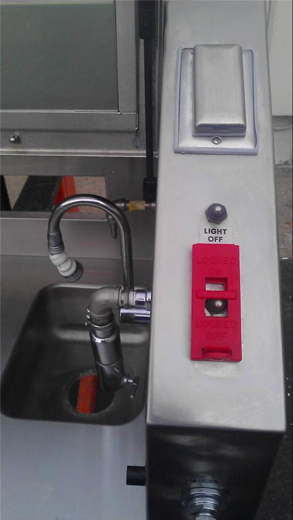 TBJ STAINL STEEL FORMALIN HOOD ENCLOSURE VETERINARY AUTOPSY WORKSTATION FREESHIP