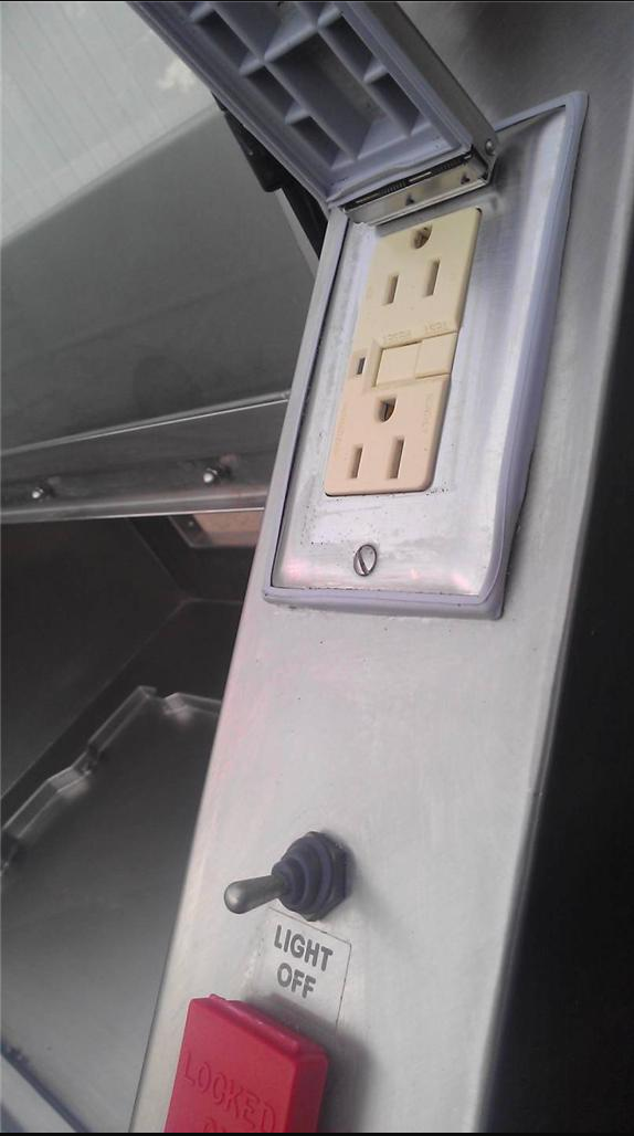 TBJ STAINL STEEL FORMALIN HOOD ENCLOSURE VETERINARY AUTOPSY WORKSTATION FREESHIP