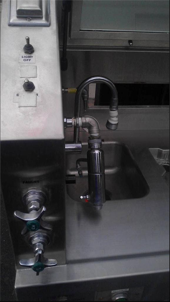 TBJ STAINL STEEL FORMALIN HOOD ENCLOSURE VETERINARY AUTOPSY WORKSTATION FREESHIP