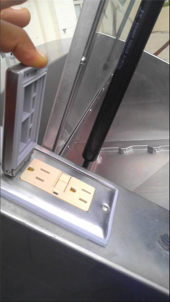 TBJ STAINL STEEL FORMALIN HOOD ENCLOSURE VETERINARY AUTOPSY WORKSTATION FREESHIP