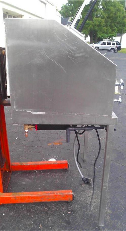 TBJ STAINL STEEL FORMALIN HOOD ENCLOSURE VETERINARY AUTOPSY WORKSTATION FREESHIP