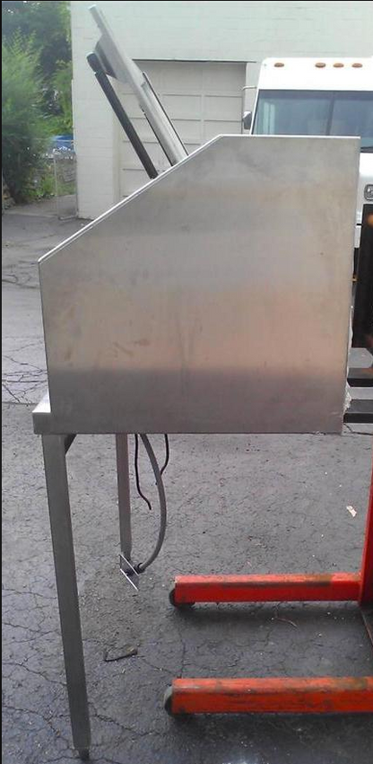 TBJ STAINL STEEL FORMALIN HOOD ENCLOSURE VETERINARY AUTOPSY WORKSTATION FREESHIP