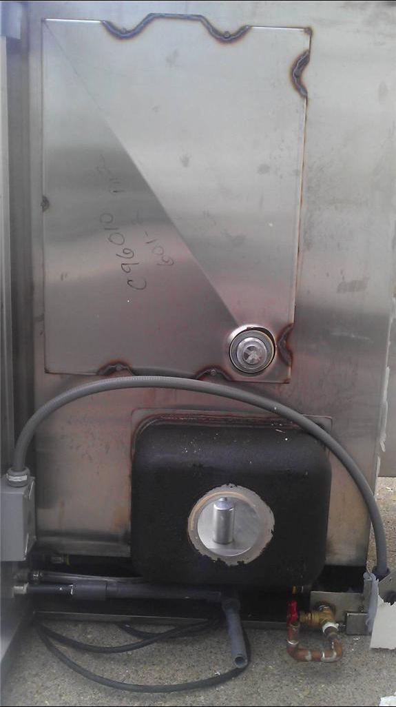 TBJ STAINL STEEL FORMALIN HOOD ENCLOSURE VETERINARY AUTOPSY WORKSTATION FREESHIP