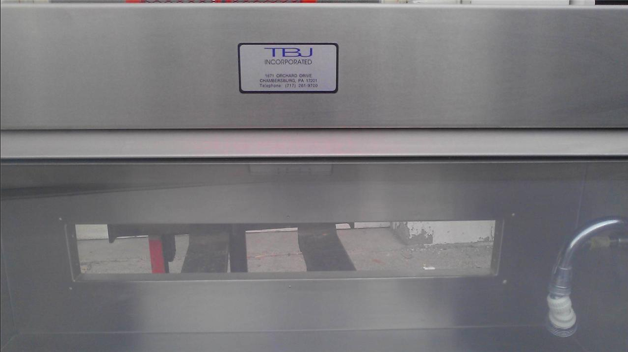 TBJ STAINL STEEL FORMALIN HOOD ENCLOSURE VETERINARY AUTOPSY WORKSTATION FREESHIP