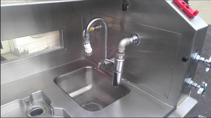 TBJ STAINL STEEL FORMALIN HOOD ENCLOSURE VETERINARY AUTOPSY WORKSTATION FREESHIP