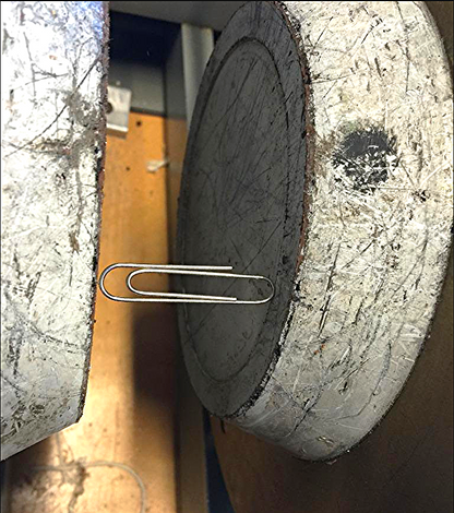 INDIANA CORPORATION MAGNET DIVISION DEMAGNETIZER MAGNETIZER ON WHEELS 47C222A