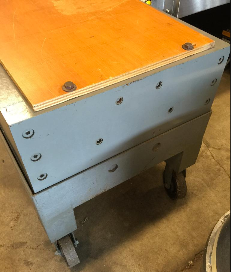 INDIANA CORPORATION MAGNET DIVISION DEMAGNETIZER MAGNETIZER ON WHEELS 47C222A