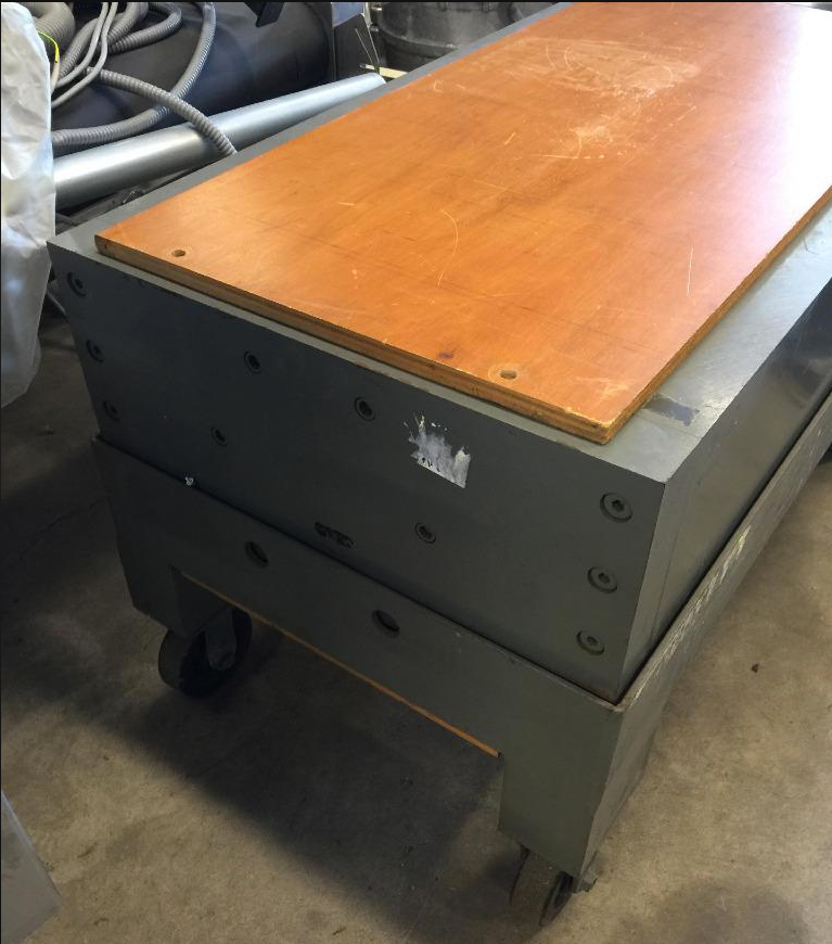 INDIANA CORPORATION MAGNET DIVISION DEMAGNETIZER MAGNETIZER ON WHEELS 47C222A