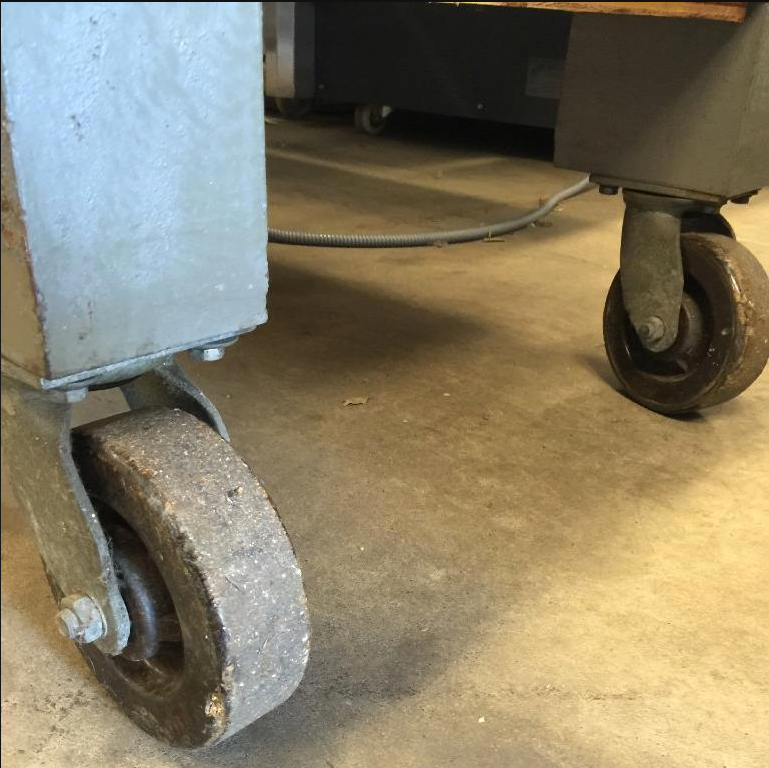 INDIANA CORPORATION MAGNET DIVISION DEMAGNETIZER MAGNETIZER ON WHEELS 47C222A