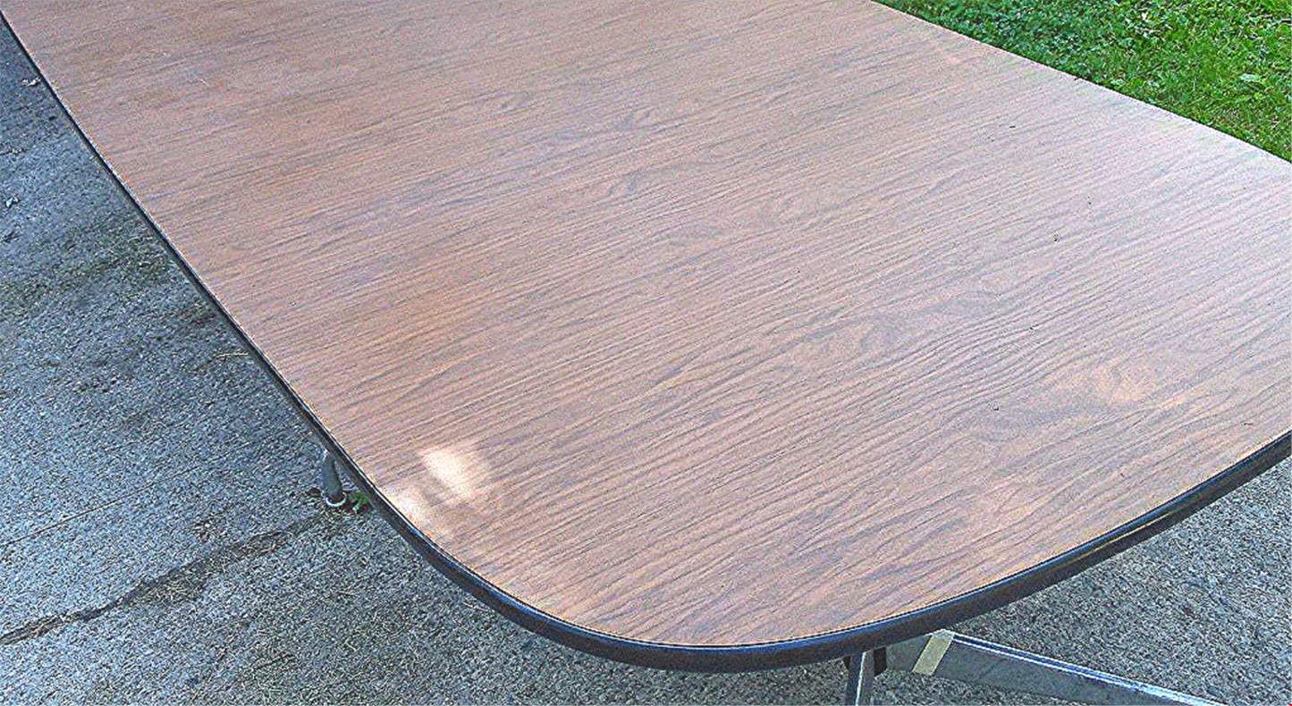 UNIQUE HERMAN MILLER CONFERENCE TABLE ORIGINAL LEGS 8 feet 11"i x 54"i FREESHIP