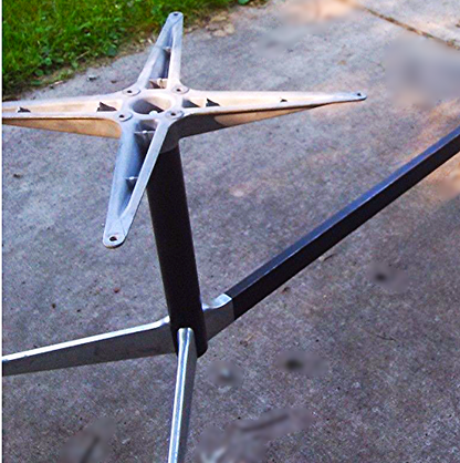 UNIQUE HERMAN MILLER CONFERENCE TABLE ORIGINAL LEGS 8 feet 11"i x 54"i FREESHIP