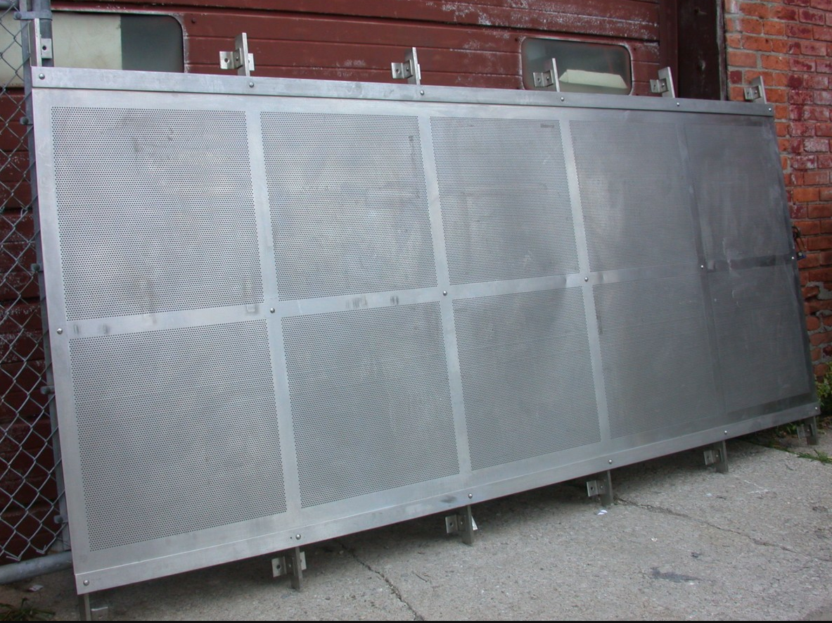 ARCHITECT STAINLESS STEEL HEAVY DUTY BEAUTIFUL PANEL 10.2 FEET x 52 inches + 5"