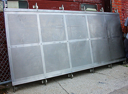 ARCHITECT STAINLESS STEEL HEAVY DUTY BEAUTIFUL PANEL 10.2 FEET x 52 inches + 5"