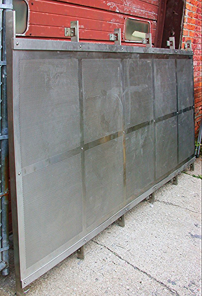 ARCHITECT STAINLESS STEEL HEAVY DUTY BEAUTIFUL PANEL 10.2 FEET x 52 inches + 5"