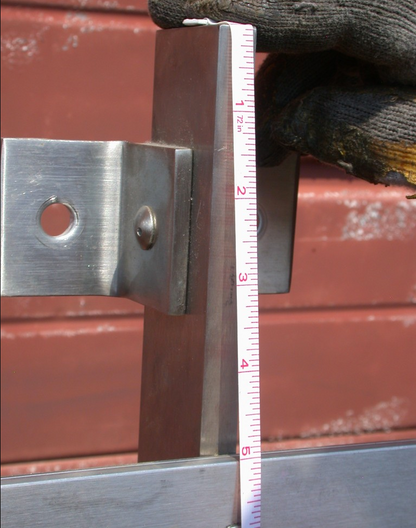 ARCHITECT STAINLESS STEEL HEAVY DUTY BEAUTIFUL PANEL 10.2 FEET x 52 inches + 5"