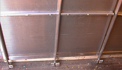 ARCHITECT STAINLESS STEEL HEAVY DUTY BEAUTIFUL PANEL 10.2 FEET x 52 inches + 5"