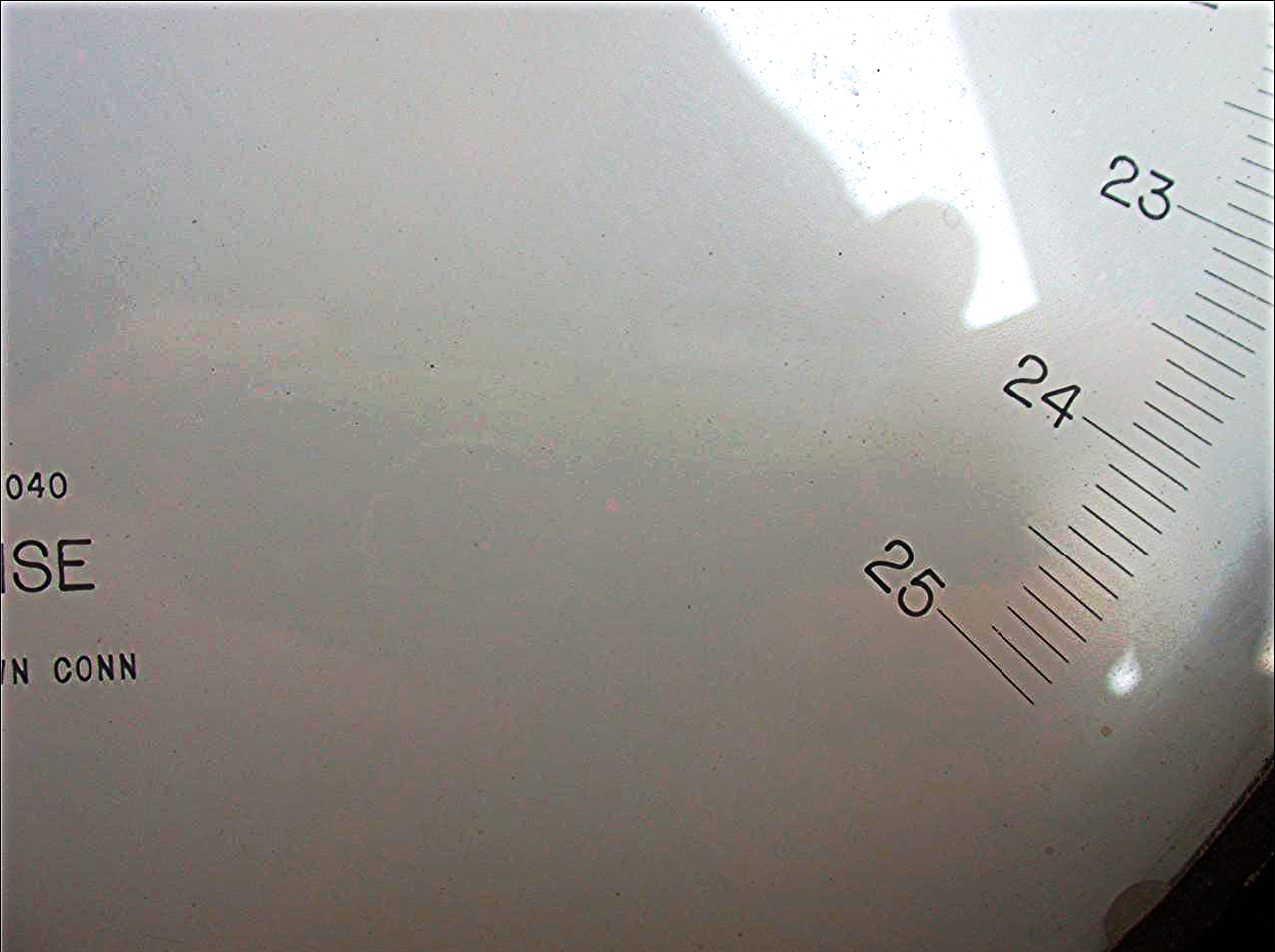 HEISE SOLID FRONT H 42040 PRESSURE GAUGE 100 PSI 10.25" **FREE SHIPPING USA**