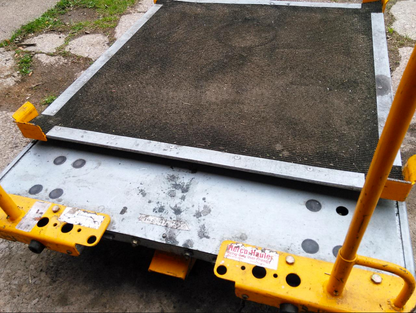 RARE SCHARINE TURNTABLE HERCO-HAULER DOLLY CART WHEELS MODULAR HEAVY DUTY