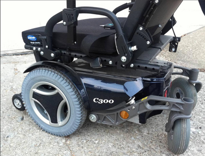 PERMOBIL C300 450lb CAPACITY MOBILITY POWER WHEELCHAIR LETUSKNOW FOR WHICH PARTS