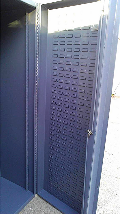 DURHAM HEAVY DUTY STEEL CABINET DOUBLE WALL LAYER STEEL STORAGE TOOL 72hx48wx24d