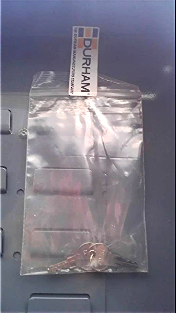 DURHAM HEAVY DUTY STEEL CABINET DOUBLE WALL LAYER STEEL STORAGE TOOL 72hx48wx24d