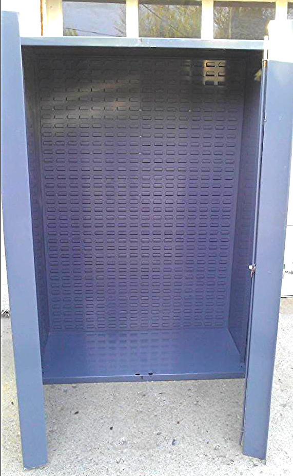 DURHAM HEAVY DUTY STEEL CABINET DOUBLE WALL LAYER STEEL STORAGE TOOL 72hx48wx24d